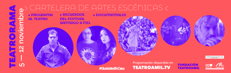 Montajes, documentales y radioteatro llegan en noviembre con Teatrorama